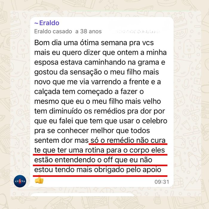 Depoimento de aluno do Desafio 5 Dias
