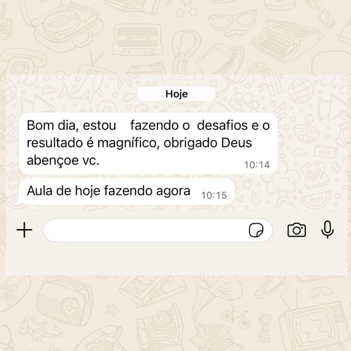 Depoimento de aluno do Desafio 5 Dias